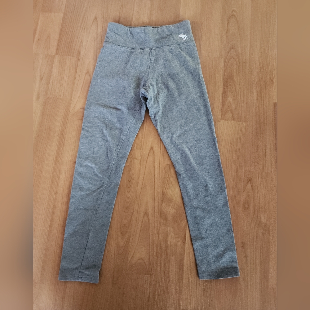 Abercrombie Kids Heather Gray Leggings